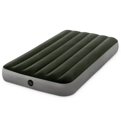 Abbildung von Intex Luftbett Indoor &amp; Outdoor Twin Prestige Downy 191x99x25 + Pumpe 64777