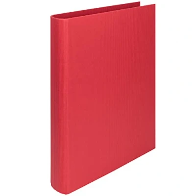 Abbildung von Rössler Papier 1316452360 S.O.H.O. Ringbuch für DIN A4, 2,5 cm Füllhöhe, 2 Ring Mechanik, Rot, 1 Stück