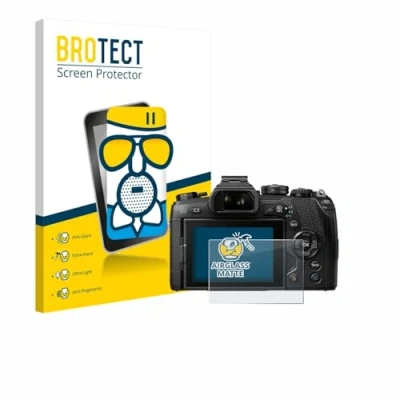 Abbildung von BROTECT Entspiegelungs Schutzglas für Olympus OM D E M1 Mark II/Mark III Schutz Folie Panzerfolie Glas Matt [Extrem Kratzfest 9H, Anti Reflex]