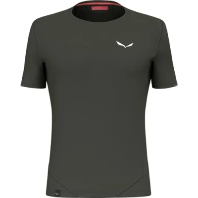 Abbildung von Salewa Pedroc DRY M HYB Tshirt basic, Herren, Größe: 50, Dark olive