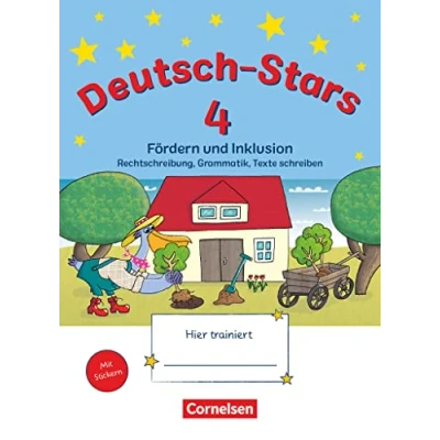 Abbildung von Deutsch Stars Allgemeine Ausgabe 4. Schuljahr: Fördern und Inklusion Übungsheft Mit Lösungen