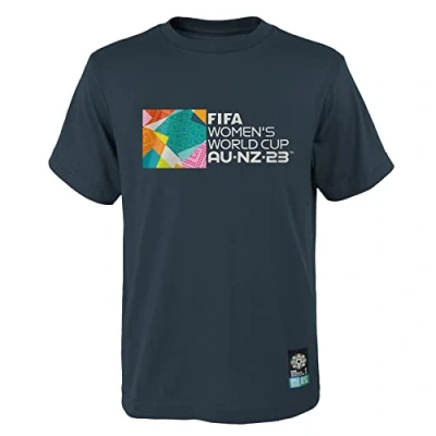 Abbildung von Offizielles Event der Frauenfussball Weltmeisterschaft 2023 für Erwachsene T Shirt, Anthrazit, Groß