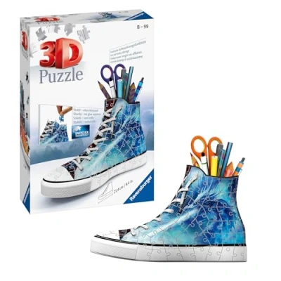 Abbildung von 3D Puzzle Sneaker Mystische Drachen