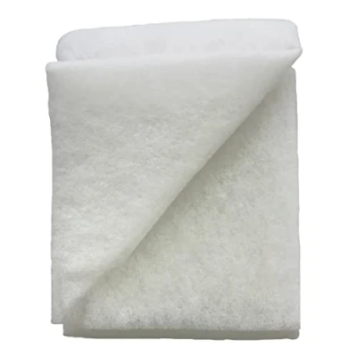 Abbildung von naninoa Schnee Matte Schneedecke Kunstschnee Schneematte Schneewatte Bastelschnee Bastelwatte 100g/qm 1,0mx1,0mx1cm