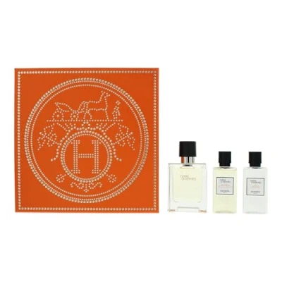 Abbildung von Hermes Terre D&#039;hermes Eau De Toilette 50ml, Duschgel 40ml + Aftershave Lotion