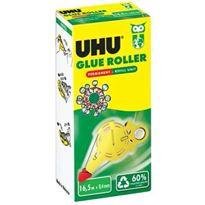 Abbildung von UHU Glue Roller Nachfülleinheit permanent, Faltschachtel