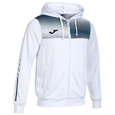 Abbildung von Joma Jacke mit kapuze mann Eco Supernova weiss marineblau
