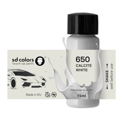 Abbildung von SD COLORS Calcitweiß 650 Lackstift, 15 ml, Farbcode CALCIT WEISS (Farbe)