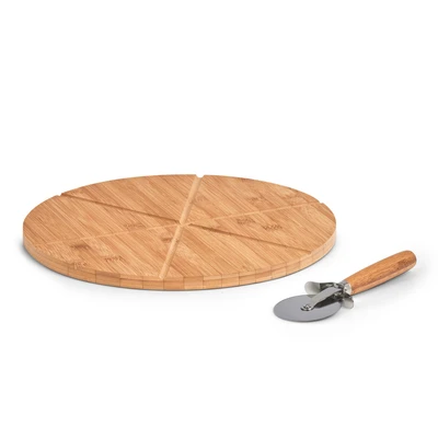 Abbildung von Zeller Present Pizzaschneidebrett, (Set, 2 St.), inkl. Pizzaschneider