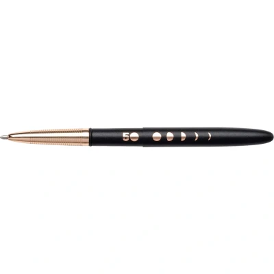 Abbildung von Fisher Space Pen Special Edition Matte Black Bullet with Lunar Cycles Engraving