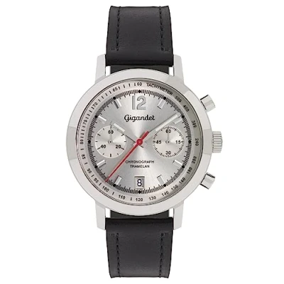 Abbildung von Gigandet Herren Analog Japanisches Quarzwerk Uhr mit Leder Armband AVG10 01