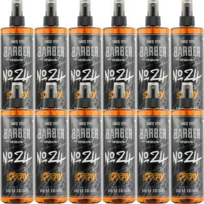 Abbildung von Barber MARMARA No.24 Eau de Cologne Spray herren GRAFITTI 1x 400ml after shave Duftwasser Rasierwasser Männer Herrendüfte Bodyspray Barbershop Friseur Kolonya Parfume