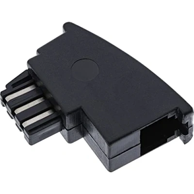 Abbildung von TAE F Adapter InLine®, Stecker auf RJ11 Buchse