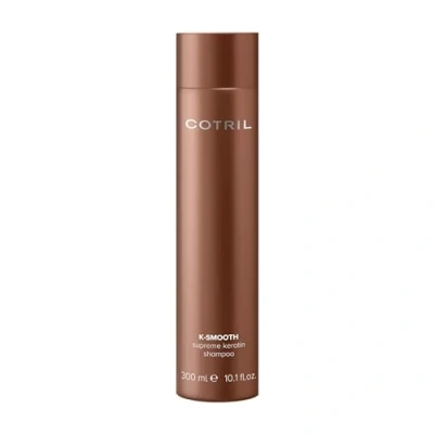 Abbildung von Cotril K Smooth Supreme Keratin Shampoo 300 ml perfekte Glätte, Anti Frizz und Feuchtigkeit für das Haar, verlängert die Wirkung der disziplinierenden Behandlungen