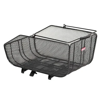 Abbildung von Unix Hinterradkorb Arminio TopKlip schwarz 44x28x20 cm
