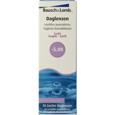 Abbildung von Soflens 1Day disposable 30er Box (Dioptrien: 5.00 / Radius: 8.60 Durchmesser: 14.20)