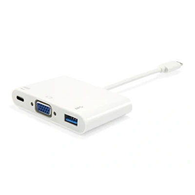 Abbildung von Digital data communication equip USB Typ C zu VGA Buchse, A Buchse
