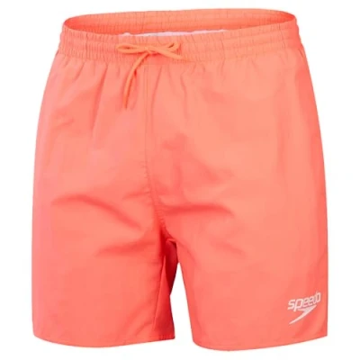 Abbildung von Speedo 16&quot; Watershort Schwimmhose Schnelltrocknend Bequeme Passform Klassischer Stil Tunnelzugbund für Herren, Sirenenrot, XS