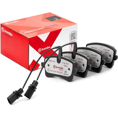 Abbildung von Bremsbelagsatz, Scheibenbremse BREMBO P 85 118X