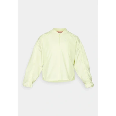 Abbildung von Asics Nagino RUN Adjustable Jacket Windbreaker, Damen, Größe: XL, Huddle yellow