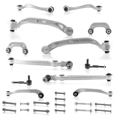 Abbildung von MEYLE HD Quality 116 050 0095/HD Lenkersatz, Radaufhängung Vorderachse links, rechts mit Zubehör Pendelstange AUDI: A6 C6 Avant