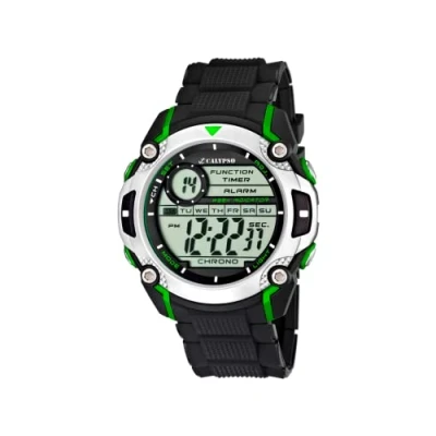 Abbildung von CALYPSO WATCHES Chronograph Digital For Man, K5577/3, Armbanduhr, Quarzuhr, Herrenuhr, Datum, Digitalanzeige, Stoppfunktion