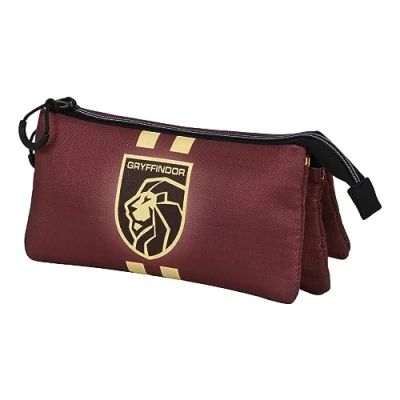 Abbildung von Harry Potter Gryffindor22 ECO Dreifach Federmäppchen, Braun