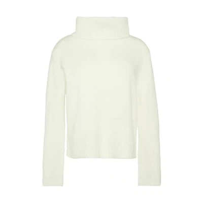 Abbildung von comma Rollkragen IM Relaxed FIT Strickpullover, Damen, Größe: 40, Weiß