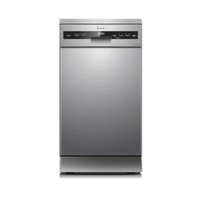 Abbildung von KKT KOLBE Standgeschirrspüler DW4505FS, 10 l, Maßgedecke, 45cm / Edelstahl AquaStop 7 Programme Maßgedecke