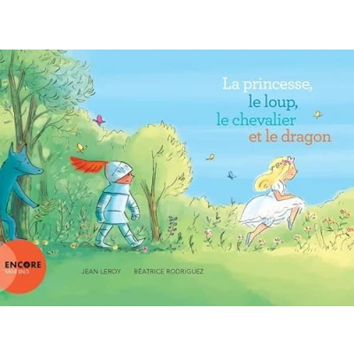 Abbildung von La princesse, le loup, chevalier et dragon