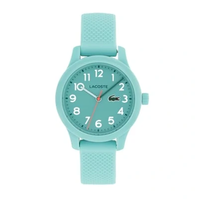 Abbildung von Lacoste Analog Quarzuhr für Kinder Kollektion LACOSTE.12.12 Kids mit Blaues Silikonarmband 2030005