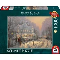Abbildung von Thomas Kinkade Studios: Feierliche Weihnachtstage, Puzzle