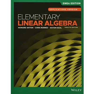 Abbildung von Elementary Linear Algebra, Applications Version, EMEA Edition