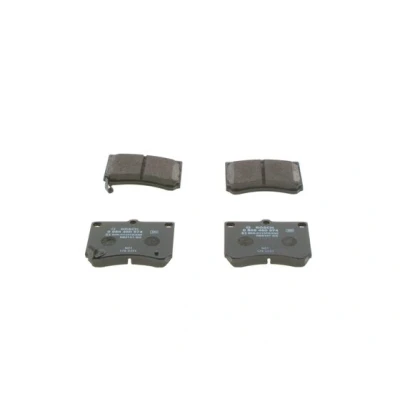 Abbildung von BOSCH 0 986 460 974 Bremsbelagsatz Low Metallic mit akustischer Verschleißwarnung MAZDA: MX 3, FAMILIA 5, 4