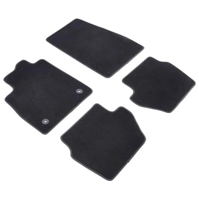 Abbildung von WALSER Premium 80853 Fußmattensatz Polyester, PP (Polypropylen) vorne und hinten anthrazit/schwarz Maßgefertigt