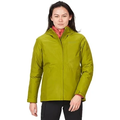 Abbildung von Marmot Damen Minimalist GORE TEX Jacket, Wasserdichte Regenjacke, atmungsaktiver Regenmantel mit Kapuze, leichter Hardshell Windbreaker zum Wandern und Fahrradfahren