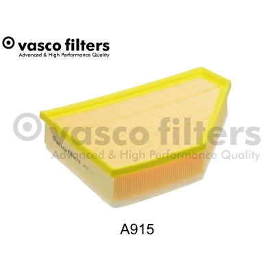 Abbildung von DAVID VASCO A915 Luftfilter 60 234 300 rechteckig Filtereinsatz mit Vorfilter BMW: 3 Touring, Limousine, Coupe, ALPINA: D3 Touring