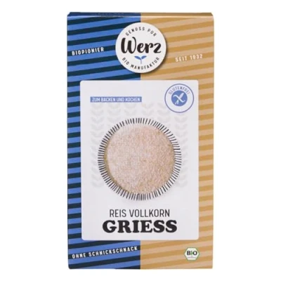 Abbildung von Werz Bio Reis Vollkorn Grieß, glutenfrei (1 x 250 gr)