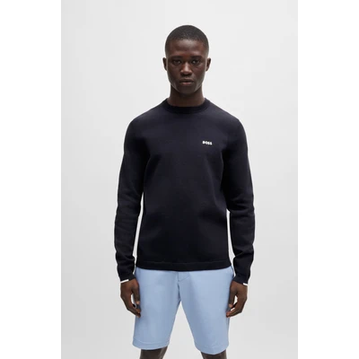 Abbildung von BOSS EVER Strickpullover, Herren, Größe: Medium, Dark blue