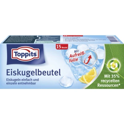 Abbildung von Toppits Eiskugelbeutel 15ST