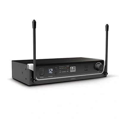 Abbildung von LD Systems U308 R Empfänger, 823 832 MHz + 863 865 MHz, schwarz
