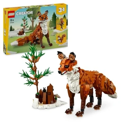 Abbildung von LEGO® Creator 3 in 1 Sets 31154 Waldtiere: Rotfuchs Spielbausteine, (Set, 667 St., Set)