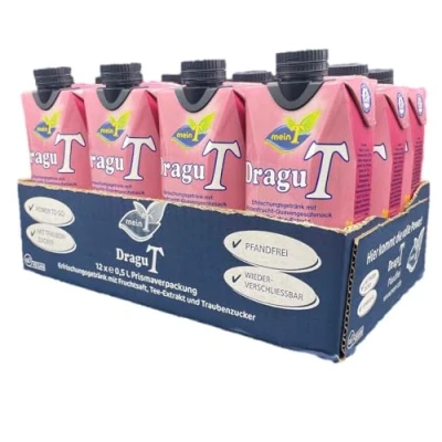 Abbildung von meinT DraguT, Drachenfrucht Guave, 12er Pack (12 x 500 ml)