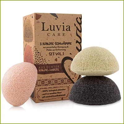 Abbildung von Luvia Cosmetics Konjac Sponge SET VOL.1 Gesichtspflege Zubehör, Größe: One Size,