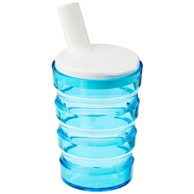 Abbildung von Performance Health Sure Grip 200 ml Non Spill Blue Cup with Small Lid Aperture