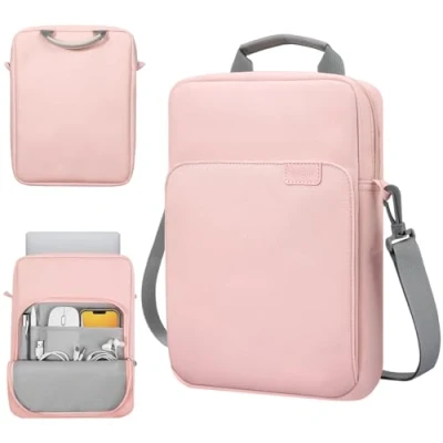 Abbildung von TiMOVO 9 11&quot; Funda para Tableta Con Correa de Hombro iPad 10ª Gen. 10.9&quot;, 9ª/8ª/7ª 10.2&quot;, Air 11/Air 5ª/4ª 10.9&quot;,Galaxy Tab A9+/A9 Plus 11&quot;, Rosa