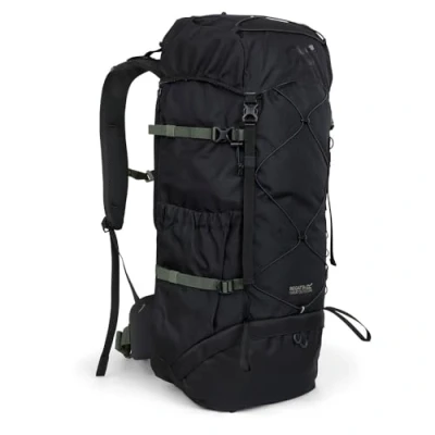 Abbildung von Rucksack Wandern Survor 5 65L. schwarz