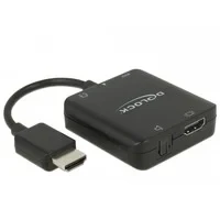 Abbildung von Adapter HDMI Stecker &gt; + TOSLINK S/PDIF 3,5mm Klinkenbuchse