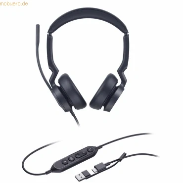 Abbildung von Yealink Network Headset UH46 Dual Teams USB C/A