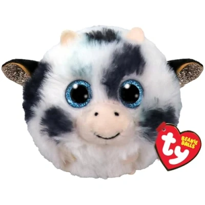 Abbildung von TY Moophy Cow Beanie Balls Squishy Baby Soft Plush Toys Collectible Cuddly Stuffed Teddy